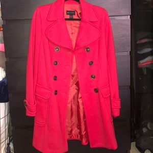 MNG Mango Casual Sportswear Red Outerwear.